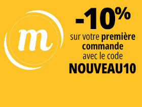 -10% sur votre première commande avec votre code NOUVEAU10